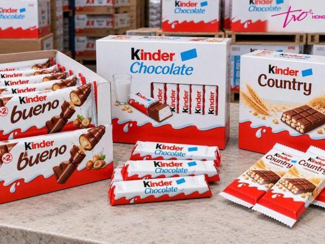 Bulk Kinder Chocolate for Re-Export Through Hong Kong