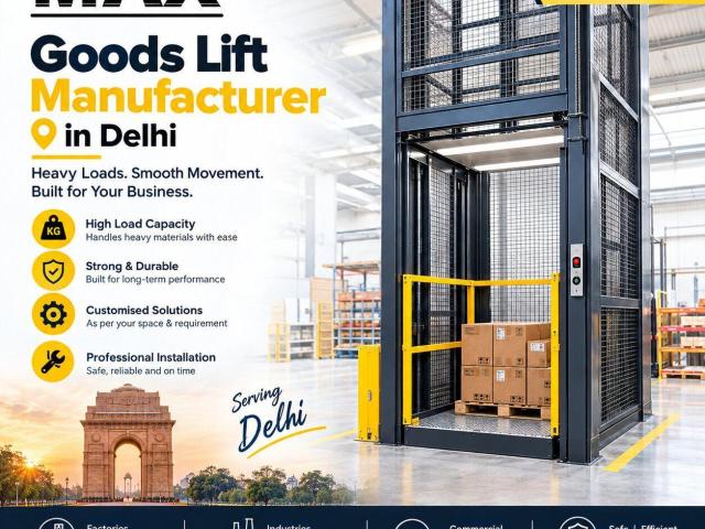 Goods Lift for Wholesale Distribution Businesses in Delhi