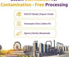 Steam Sterilisation for Spice Factories | MillNest Processing Solutions