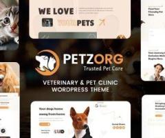 ???? Petzorg - Top Veterinary & Pet Care WordPress Theme ????