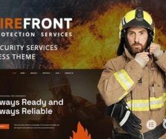 ???? Firefront - Fire & Security Services WordPress Theme ????️