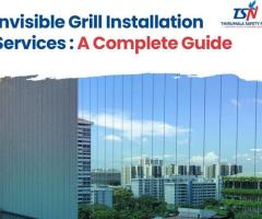 Invisible Grill Installation Services in Hyderabad