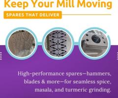 Spares for Spices Grinding Machines & Process Equipments| MillNest