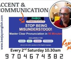 Live American Accent Online Coaching for IT Project Managers