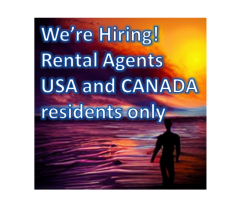 Rental Agent for USA and CANADA residents only. Part-Time. Work From Home