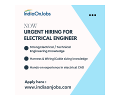 Urgent Hiring for Electrical Engineer