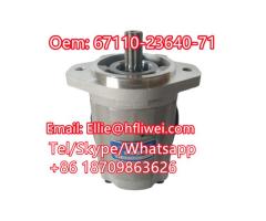 Toyota forklift transmission oil pump 67110-23640-71,67110-23620-71,67110-33620-71