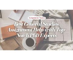 Choose Reliable General Studies Assignment Help Online in Australia