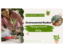 Get Online Environmental Studies Assignment Help By Assignment Santa