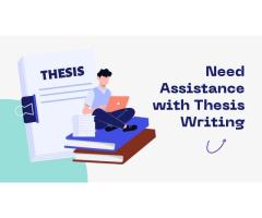 Need assistance with thesis writing