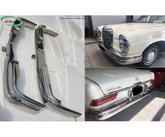 Mercedes W111 W112 Fintail coupe convertible bumpers (1959 - 1968)