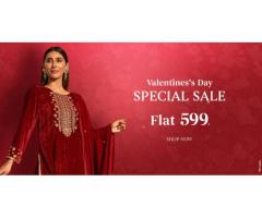 Valentine's Day Special Sale Flat 599 At SHREE