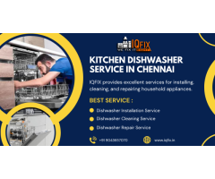 Dishwasher Installation, Cleaning And Repair Services In Chennai - IqFix
