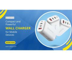 Compact and Powerful Cadyce Wall Charger for Mobile Devices