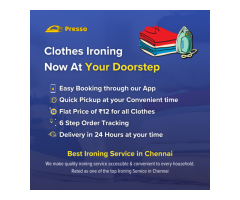 Ironing Shop in Chennai
