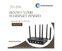 Boost your internet Speed with 4g Bonding Router