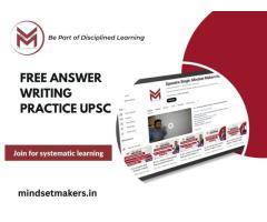 Free answer writing practice UPSC with Mindset Makers