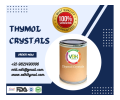 Thymol Crystals Manufacturers in India