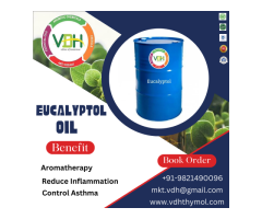 Eucalyptol oil Manufacturers in India