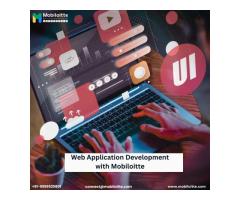 Get web application development with Mobiloitte