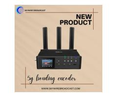 Cellular 5G bonding encoder for video encoding