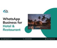 Personalized SMS In Verified Whatsapp For Restaurants