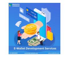 E-Wallet Development Services by Mobiloitte