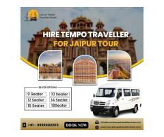 Best Luxury Tempo Traveller Rental In Jaipur at Lowest Fare